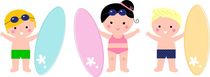 Cutie swim kids 3x by Jana Guothova