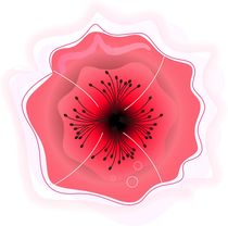 Design  flower pink by Jana Guothova