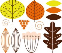 design ethnic leaves by Jana Guothova