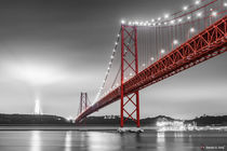 Ponte 25 de Abril, Lissabon [COLORKEY] von Sandro S. Selig