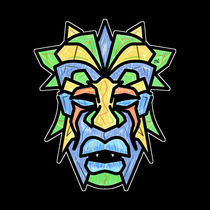 Tribal Mask von Vincent J. Newman
