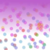 cute pink dots by Jana Guothova