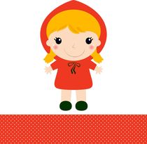 cutie kids  red hood by Jana Guothova
