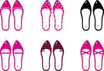 design pink shoes by Jana Guothova