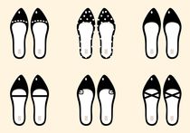 design 50s shoes - black by Jana Guothova