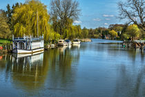 The River Thames At Streatley by Ian Lewis