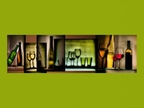 Collage_Weinflaschen mit Glaesern_1Würtzberg von Edgar Emmels