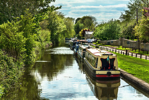 The-oxford-canal-at-thrupp