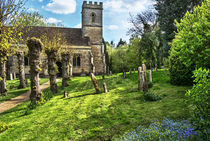 Shipton on Cherwell Church von Ian Lewis