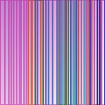 Design eth. Lines - blue, sweet pink by Jana Guothova