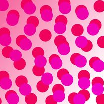 Sweet 50s pink dots by Jana Guothova
