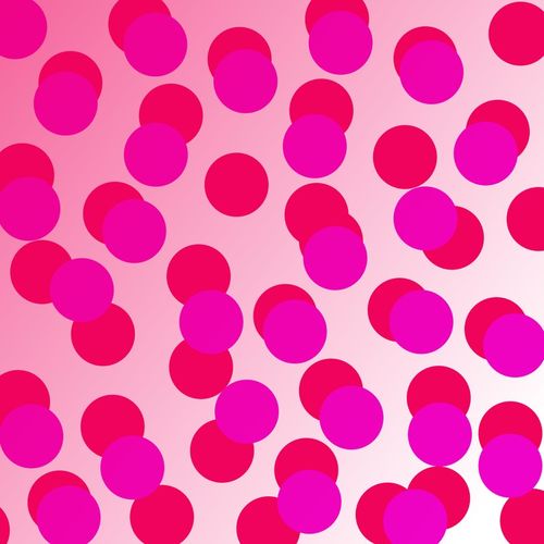 Dots-deep-pink