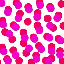 Design pink sweet dots  by Jana Guothova