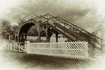 A Cast Iron Footbridge. von Colin Metcalf