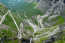 Trollstigen, Andalsnes, Norway - Famous road in Møre og Romsdal region von Tobias Steinicke