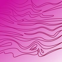 pink design wild lines von Jana Guothova