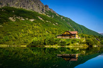 Cottage at Zelene Pleso by Zoltan Duray