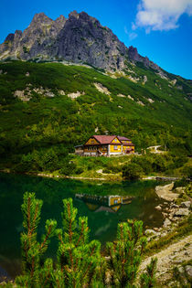 Cottage at Zelene Pleso by Zoltan Duray