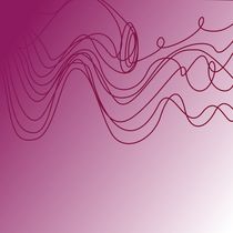 design exotico lines - pink by Jana Guothova