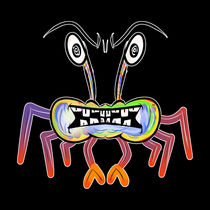 Angry Monster Crab von Vincent J. Newman