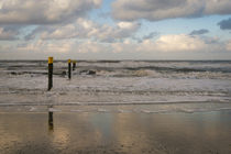At the Beach of Norderney in Germany by Tobias Steinicke