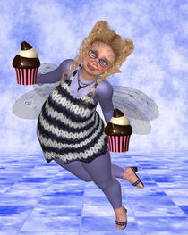 Pummelfee bringt Cupcakes by Conny Dambach