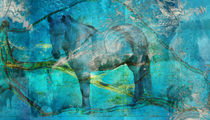 The Blue Horse by kristinn-orn