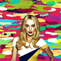 Amber Heard - Celebrity by mosaicart