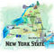 Usa-new-york-state-travel-poster-map-with-highlights-and-favoritesm