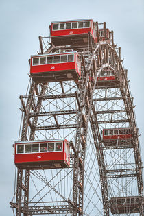 Riesenrad, Ferris wheel, Prater, Vienna by Silvia Eder