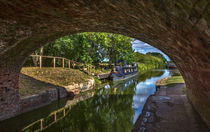 Under The Bridge At Pewsey Wharf by Ian Lewis