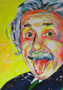 Albert Einstein by MARIE-ARMELLE BOREL