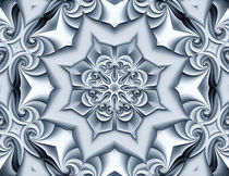 Silver Silk Mandala von Richard H. Jones