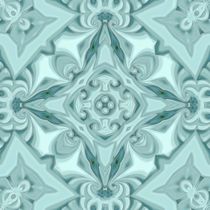 Silk Mint Mandala von Richard H. Jones
