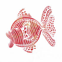 Red Fish I by Nina-Christine Schwarz