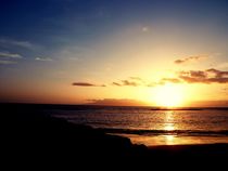 Sonnenuntergang am Meer  von yvi-mueller