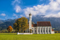 'Wallfahrtskirche St. Coloman bei Schwangau - Ostallgäu' by Christine Horn