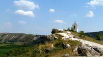 Old Orhei monastery on Raut river in Moldova von ambasador