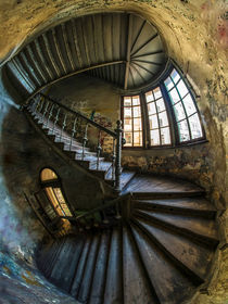 Forgotten staircase by Jarek Blaminsky