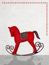 Little Red Rocking Horse von Sybille Sterk