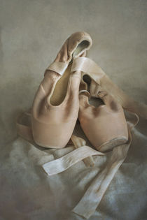 Pink ballet shoes by Jarek Blaminsky