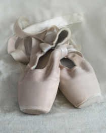 Still life with ballet shoes by Jarek Blaminsky