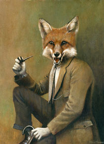 Victorian Gentleman Fox by Michael Thomas