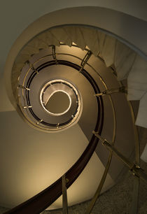 Golden staircase by Jarek Blaminsky