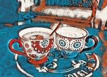 Twin Coffee Cups von Carmen Wolters