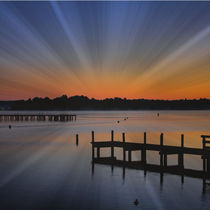 Sunrise Pier by Carmen Wolters