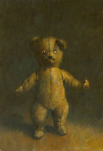 Zombie Teddy Bear von Michael Thomas