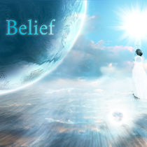 Belief_blue by Frank Kiesel