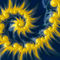 Fascinating-blue-spiral