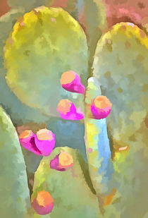 Paddle Cactus Fruits by Elisabeth  Lucas